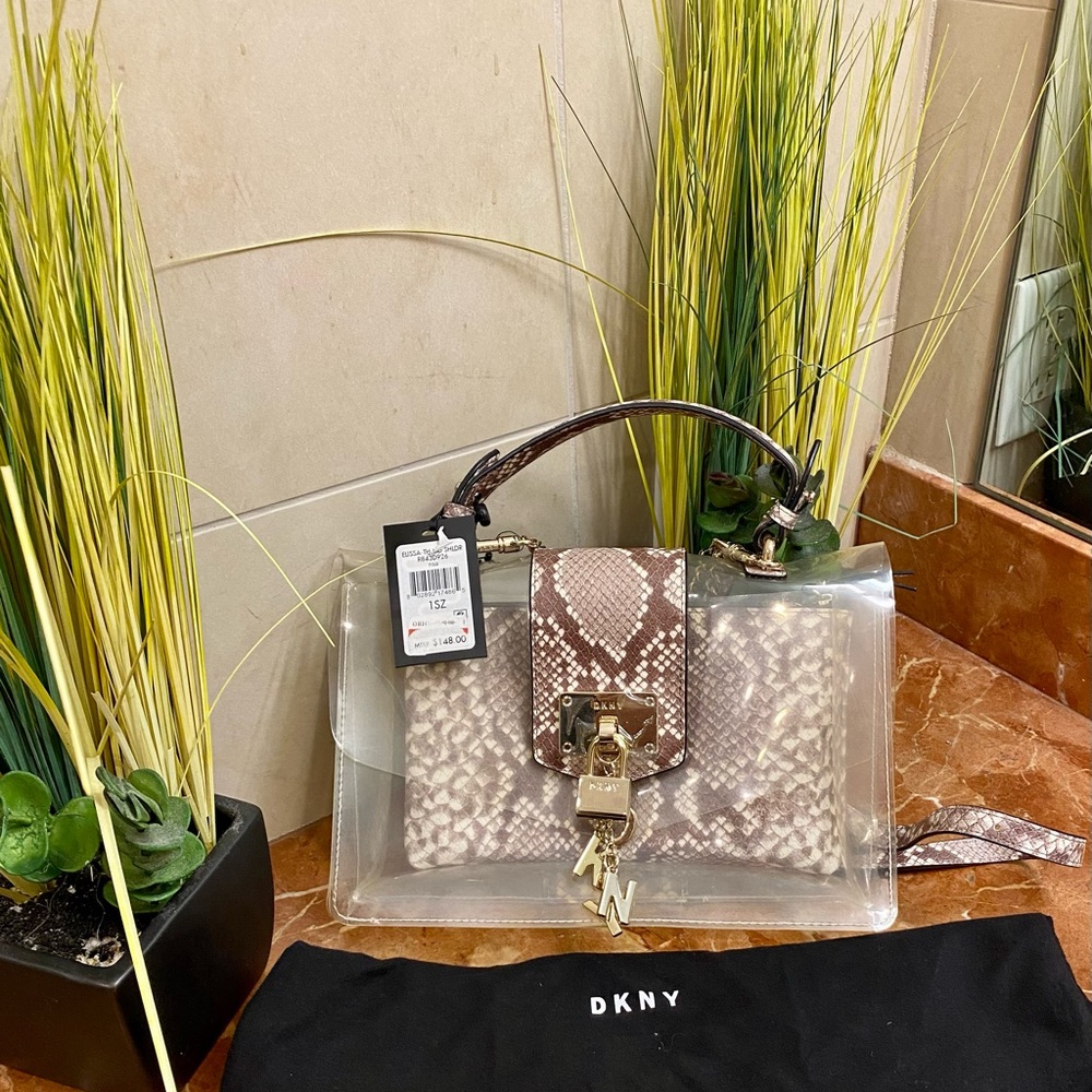 DKNY New never used Snake print bag